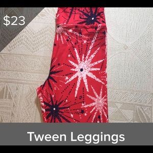 Tween leggings lularoe